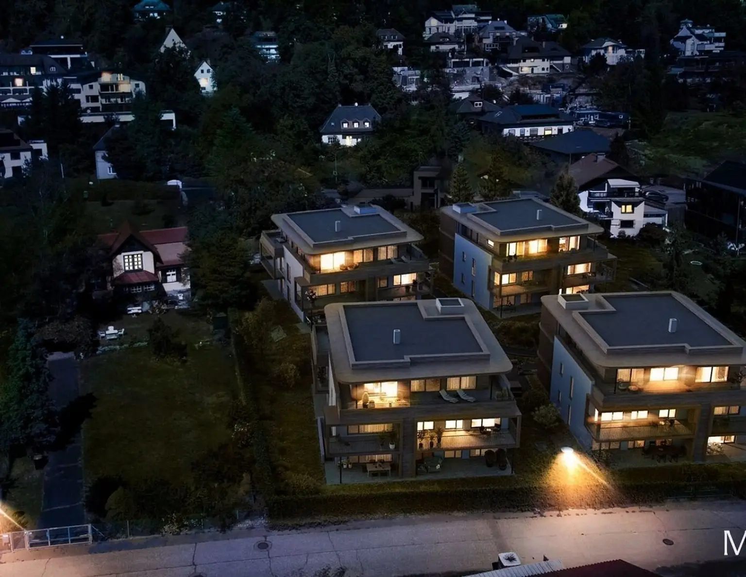 Kreuzbergl Villen -3 Zimmer Wohnung - Ein Projekt von MADILE