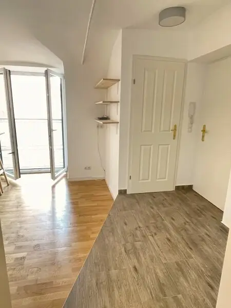 Eingangsbereich mit Blick auf Balkon