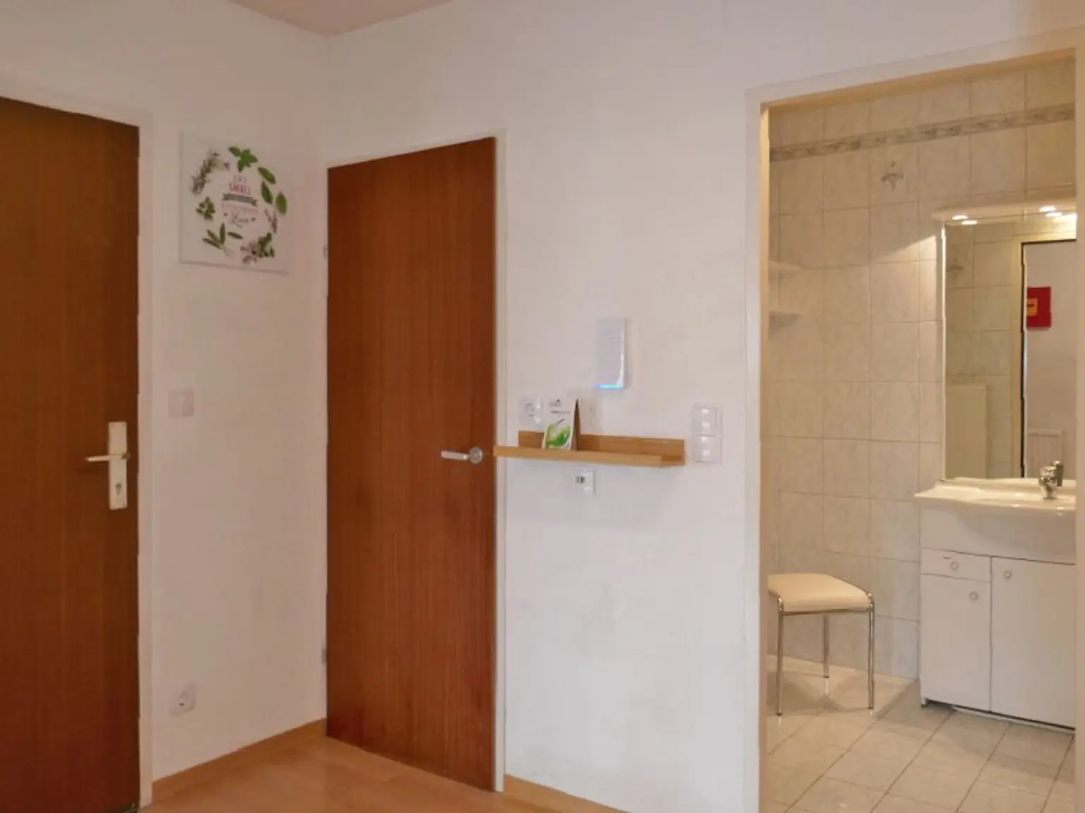 Vorraum Richtung Eingang und Bad