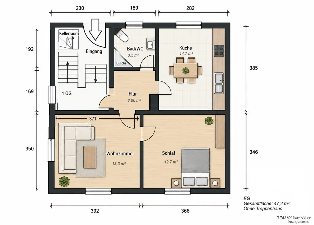 Grundriss EG