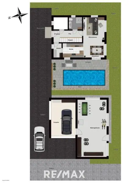 Grundriss Erdgeschoss