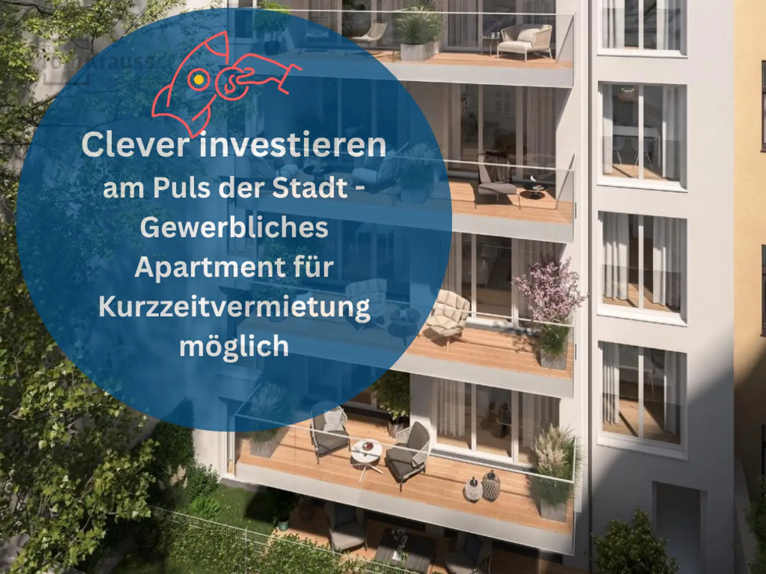 CLEVER INVESTIEREN - KURZEITVERMIETUNG!