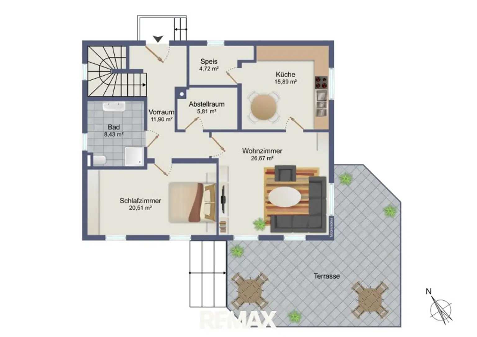 Grundriss EG