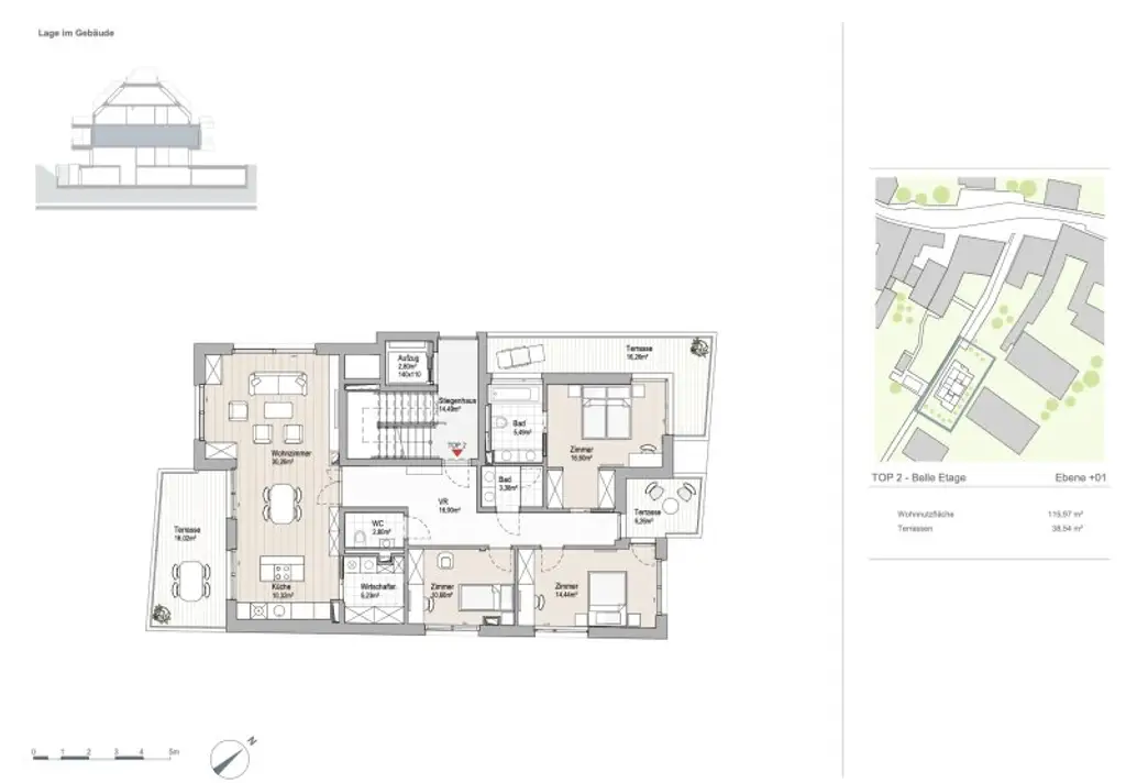 THE PEARLE SIEVERING! LUXURY HIGH END LIVING WITH VIENNA VIEW & BIG GARAGE!