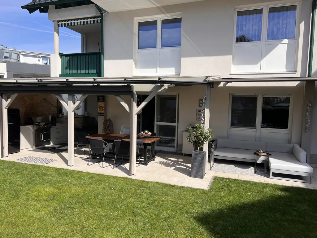 Moderne Gartenwohnung mit Pool: Komfortables Wohnen in Wals- Siezenheim für anspruchsvolle Genießer