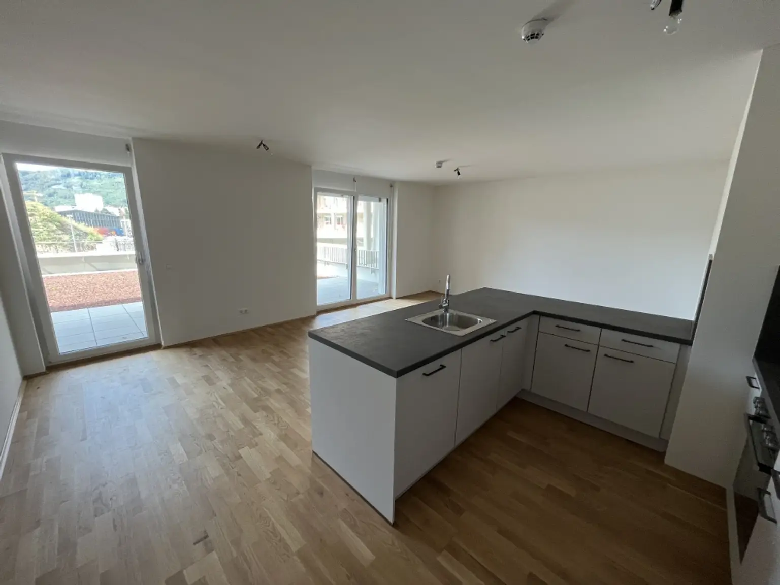 Wohnraum mit Küche