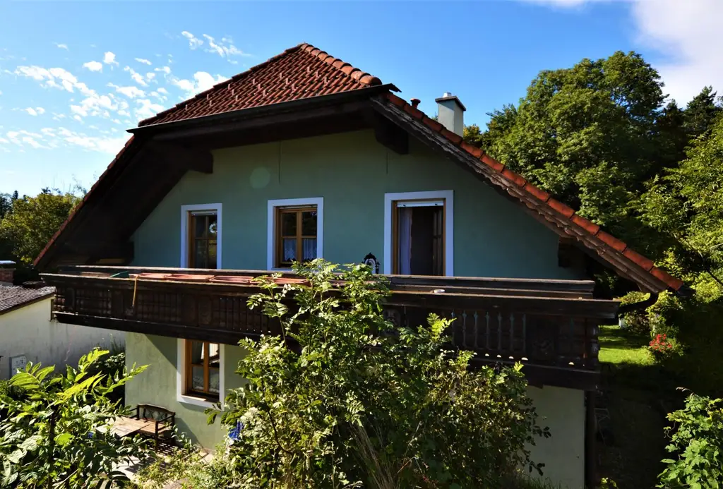 Wohnen im Grünen – Einfamilienhaus mit direktem Waldzugang