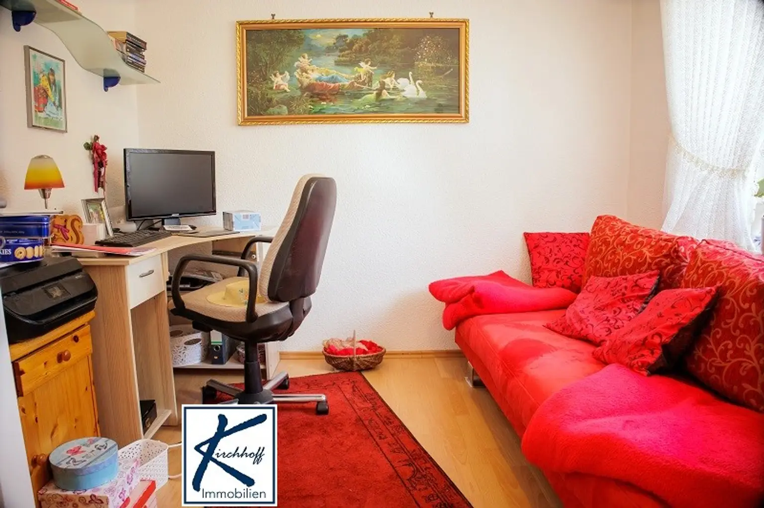 Arbeits-Gästezimmer im OG