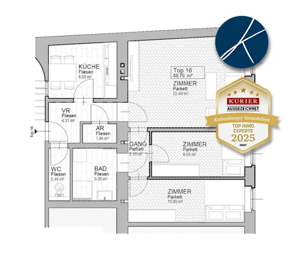 Sanierter Erstbezug: 3 Zimmer-Altbau im beliebten Reindorfviertel