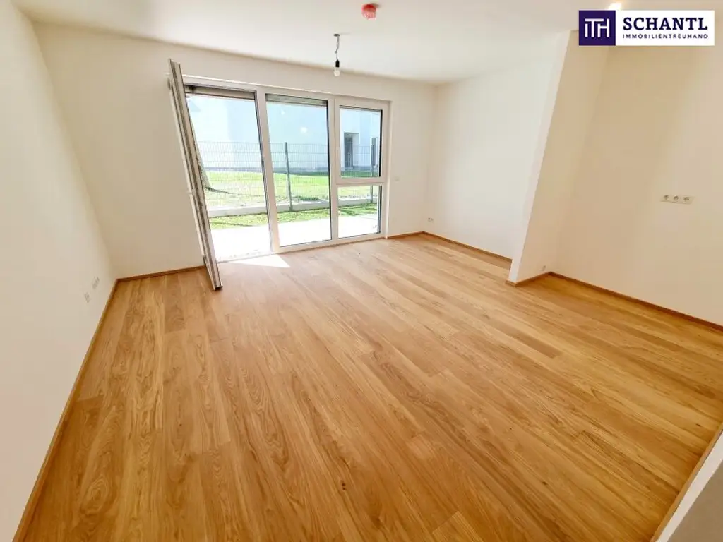 Perfektes Investment! Erstbezug - TOP Neubauwohnung mit hofseitiger Gartenterrasse! Blick ins Grüne + Komplette Ruhelage + Energieeffizienz + Perfekte Anbindung und Nahversorgung! Jetzt zugfreifen!