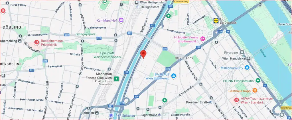 DG-Wohnung mit 2 Terrassen auf Wohnebene und phänomenalem Fernblick über Wien