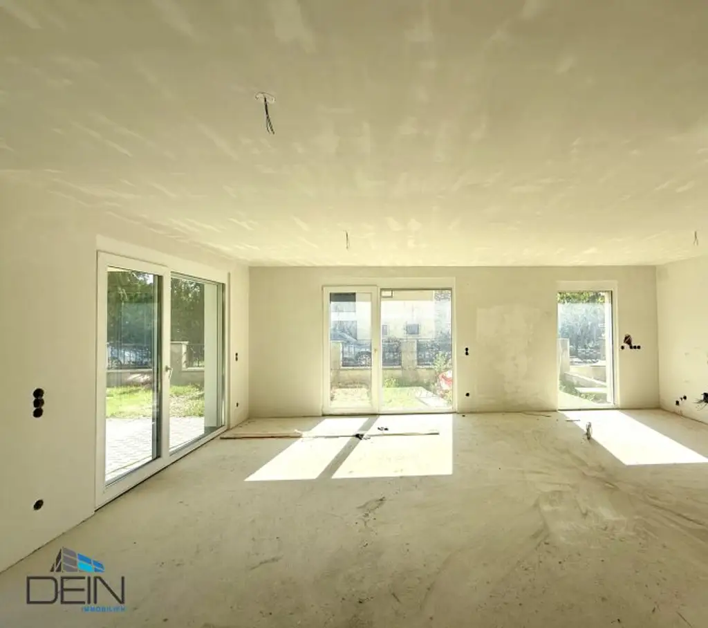 LETZTES HAUS! TRAUMHAFTE 5 ZIMMER DOPPELHAUSHÄLFTEN MIT EIGENGÄRTEN IN MARKGRAFNEUSIEDL!