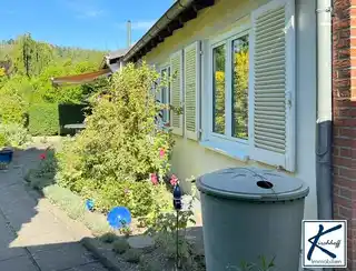 Weg zur Terrasse