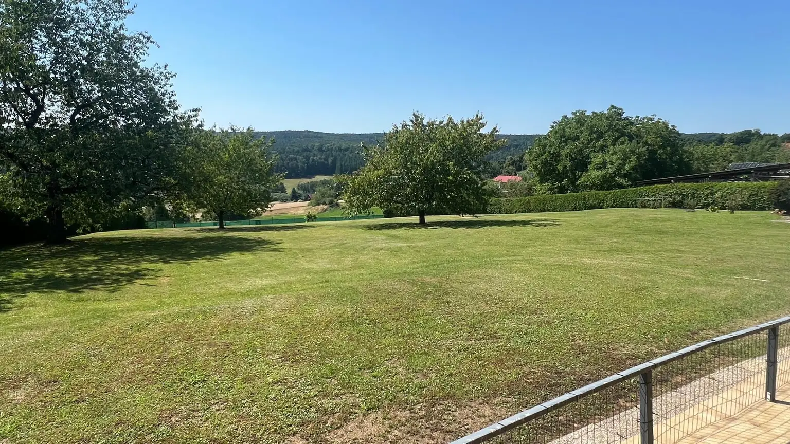 Blick von der Terrasse