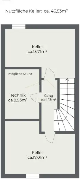 Gießhübl. Ruhe. Architektur.  Reihenhaus mit Garten