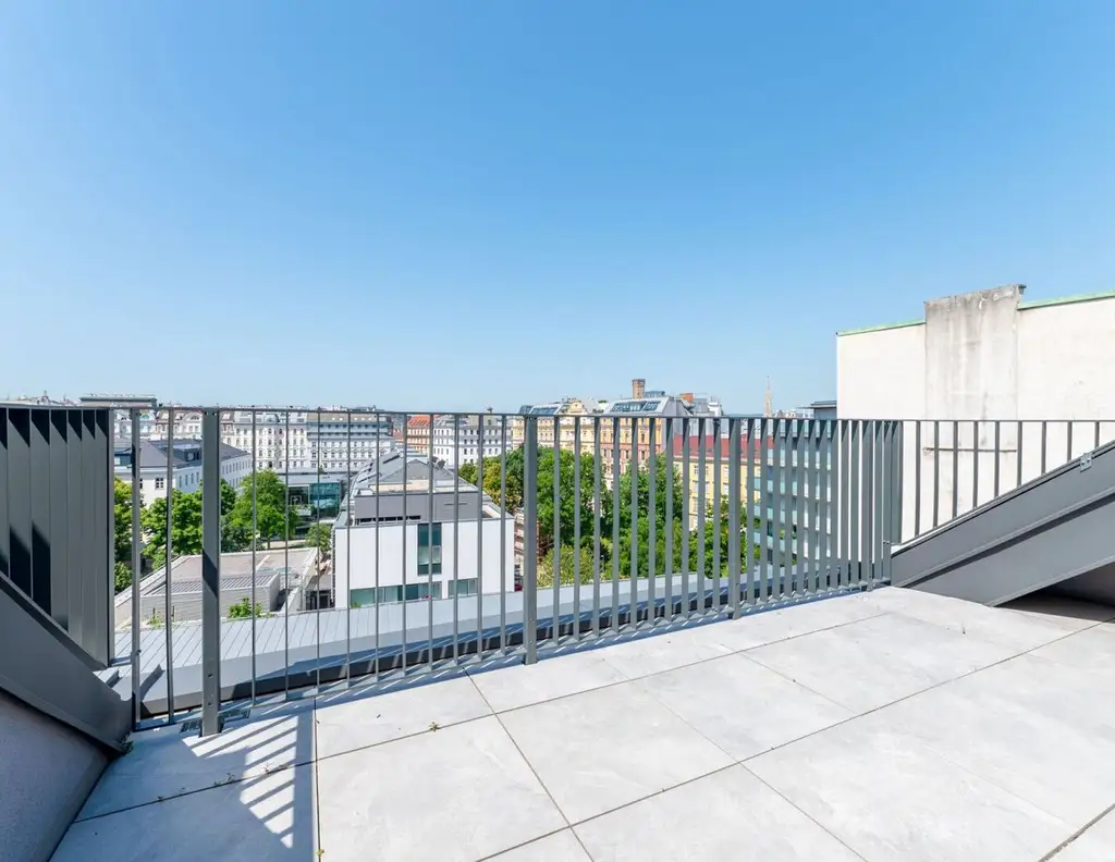 Nahe U3 Rochusgasse! 2-Zimmer-Maisonette mit exklusiver Dachterrasse zu vermieten!