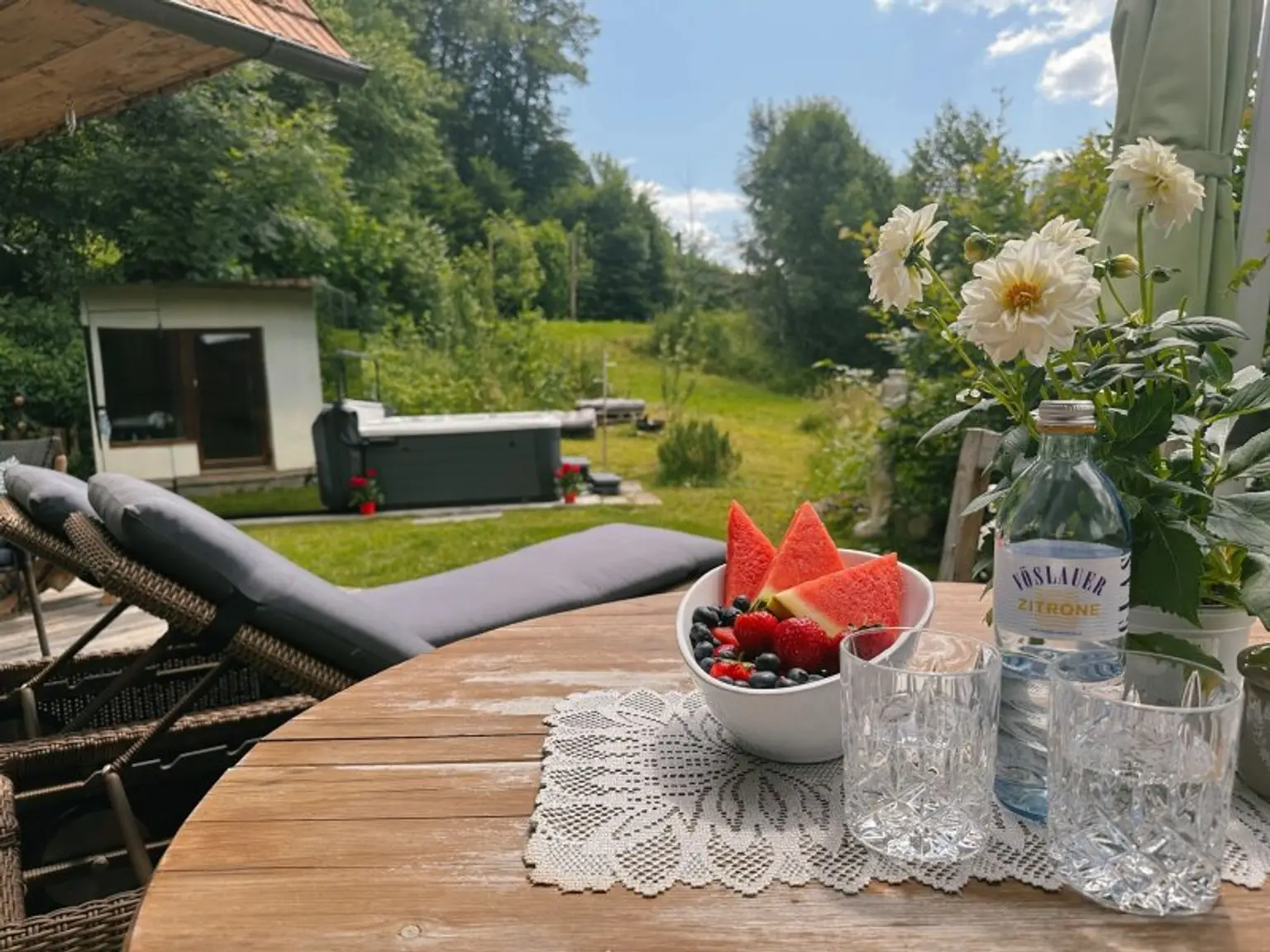 Modern trifft Neu! Schönes Landhaus mit Whirlpool und Sauna!