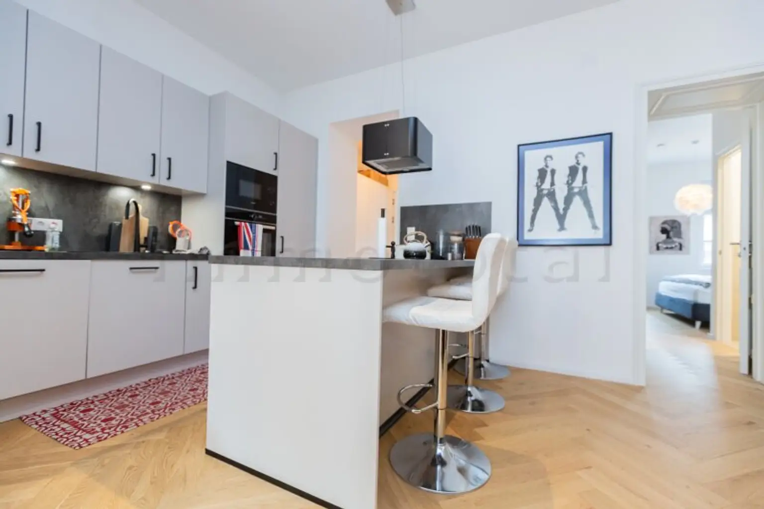 Fasanviertel: Moderne 3-Zimmer-Wohnung mit 2 Bädern und 21 m2 Südloggia, Erstbezug 2024