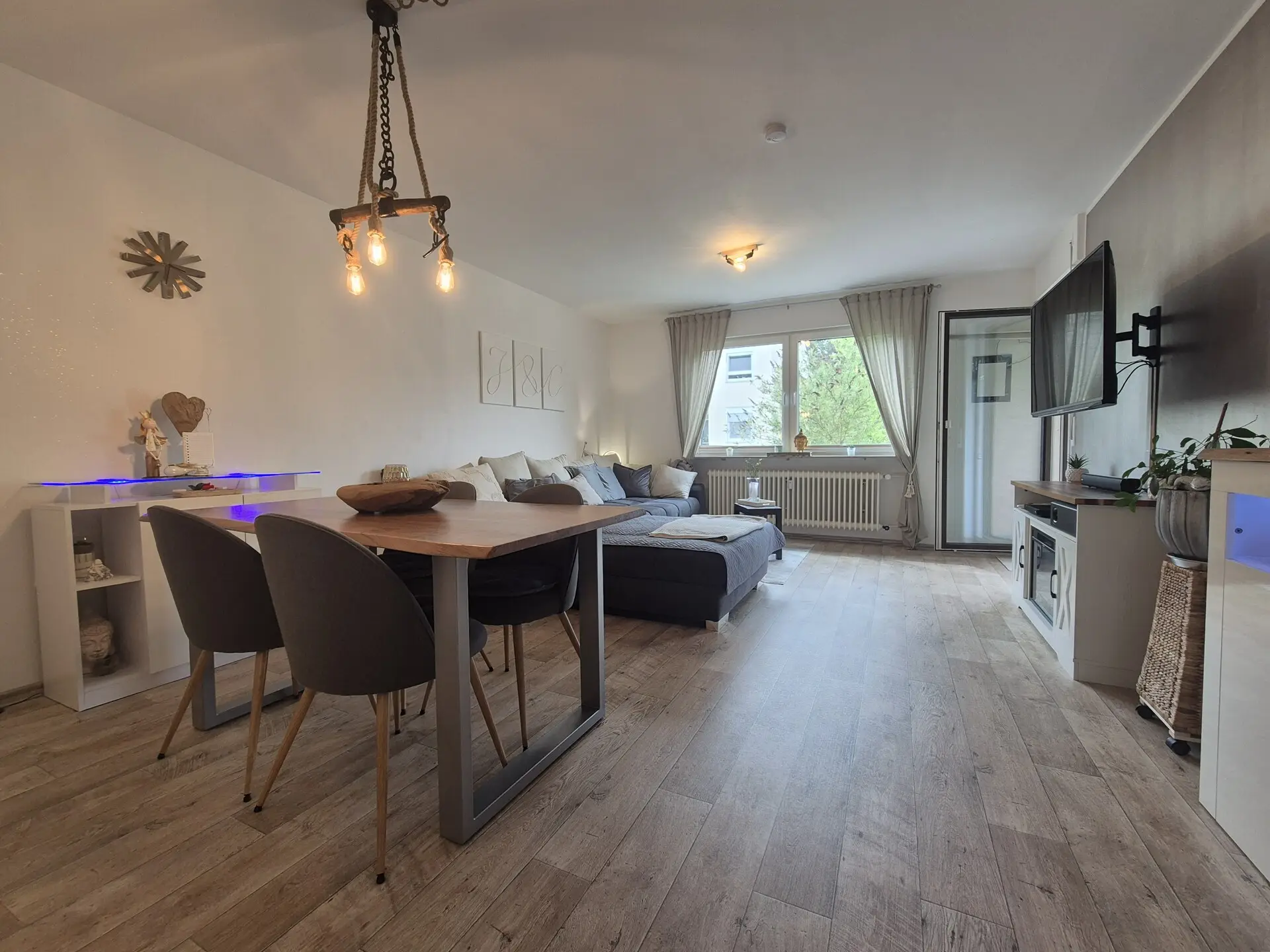 Maisonette Wohn-Esszimmer Ansicht 1