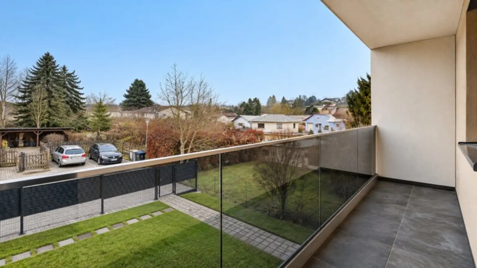 Ausblick von der Loggia