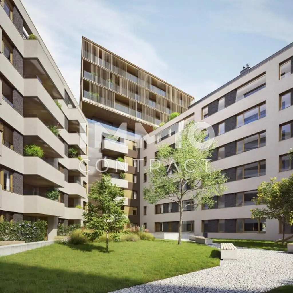 Hauptbahnhof: 4. Stock - Durchdachte Zweizimmer-Wohnung - PROVISIONSFREI