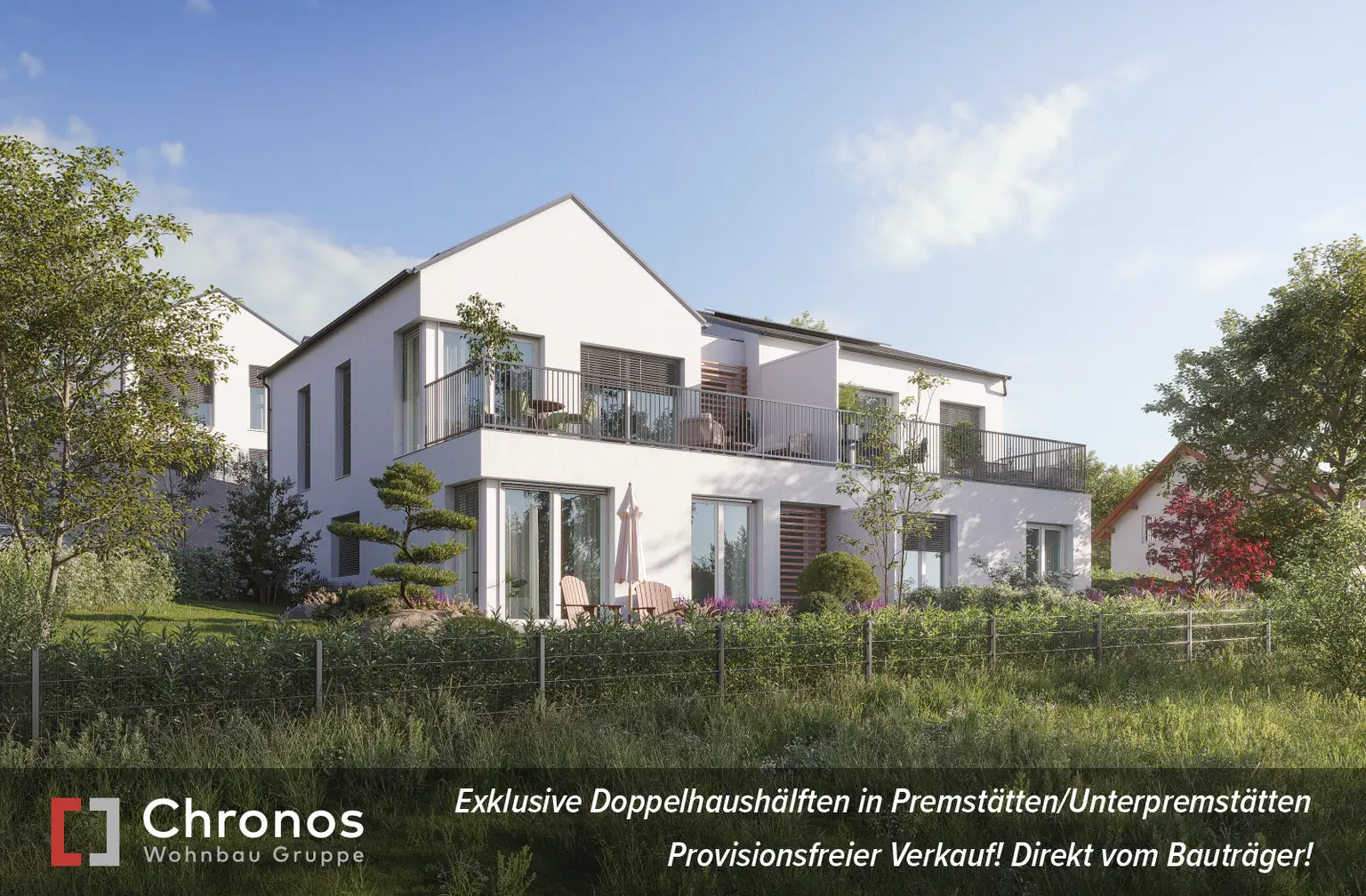 Vorverkaufs-AKTION! Baubeginn Erfolgt! Neubau-Doppelhaushälfte in Unterpremstätten! Moderne Wohnanlage mit nur 10 Einheiten!