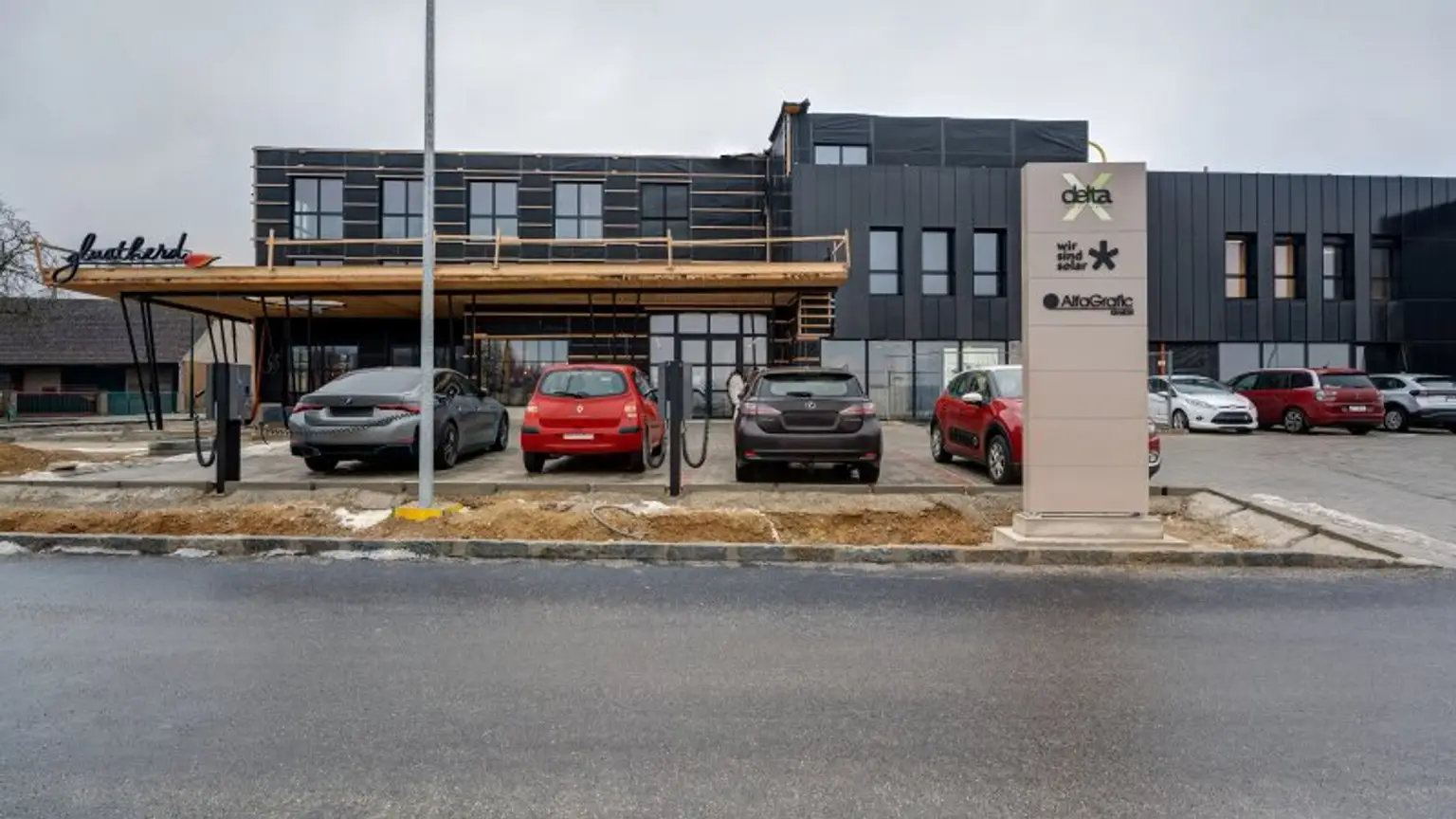 Vorderansicht Gebäude