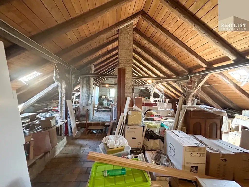 Traumhafte Innenstadtlage - Rohdachboden