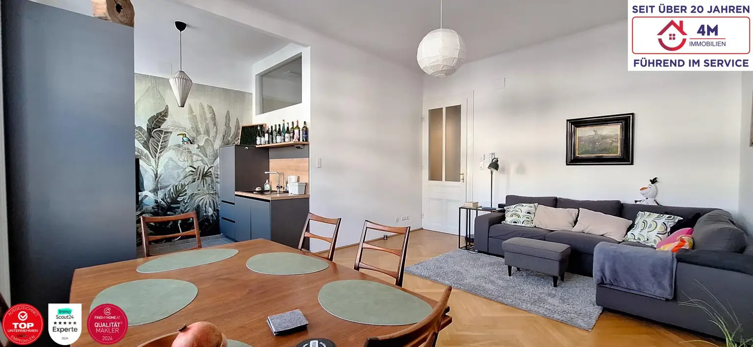 🏡 Eigentumswohnung | ca. 70 m² | 2 Zimmer | Altbau