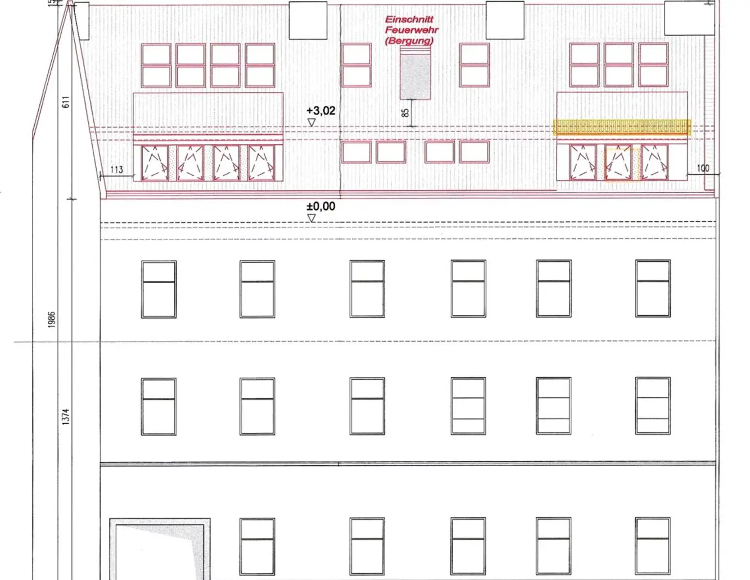 2 Rohdachböden baubewilligt. - 6 Wohneinheiten mit rund 450 m² WNFL. - Wohnlage nahe Lendplatz.