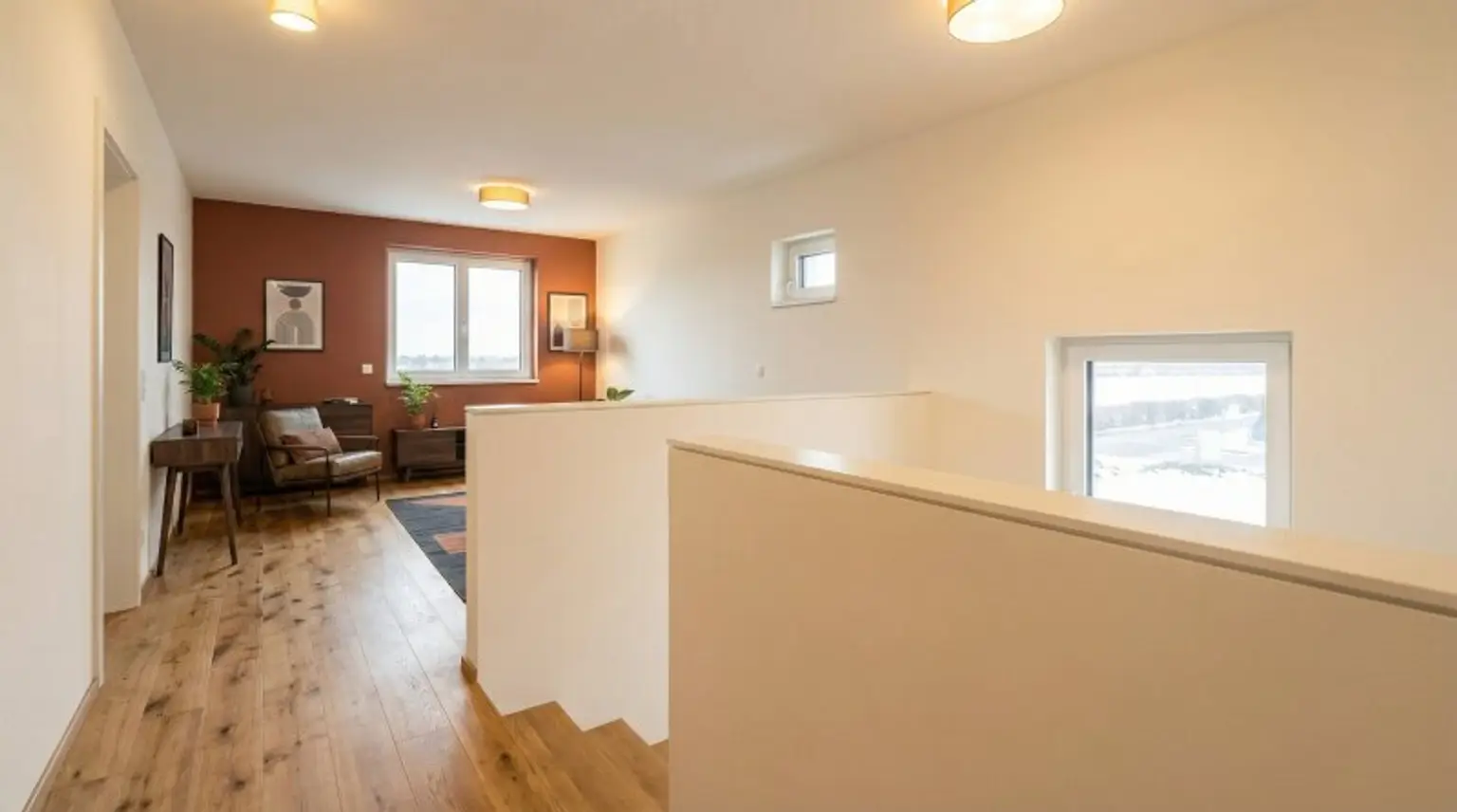 Visualisierung - OG offener Wohnbereich