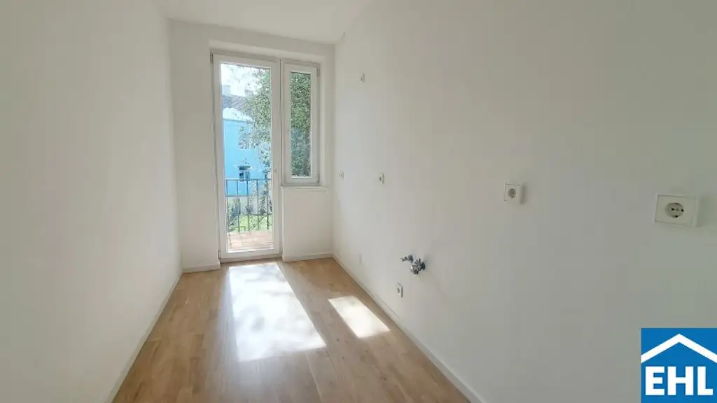 Sanierte 3-Zimmer-Wohnung mit Hofterrasse!