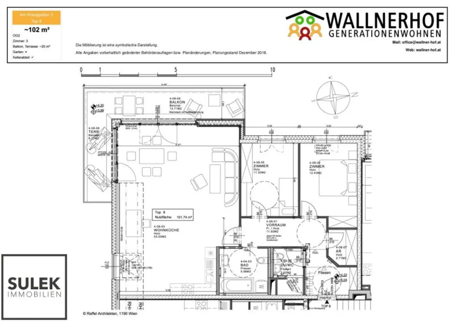 Wohnen in Hirschstetten: großzügige Familien-Wohnung (3-Zimmer) mit Balkon und Grünblick ** ab 01.12 verfügbar