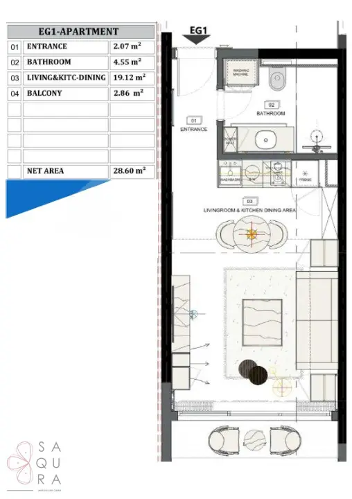 Exklusives Studio mit Meerblick – Architektur, die Freiheit atmet