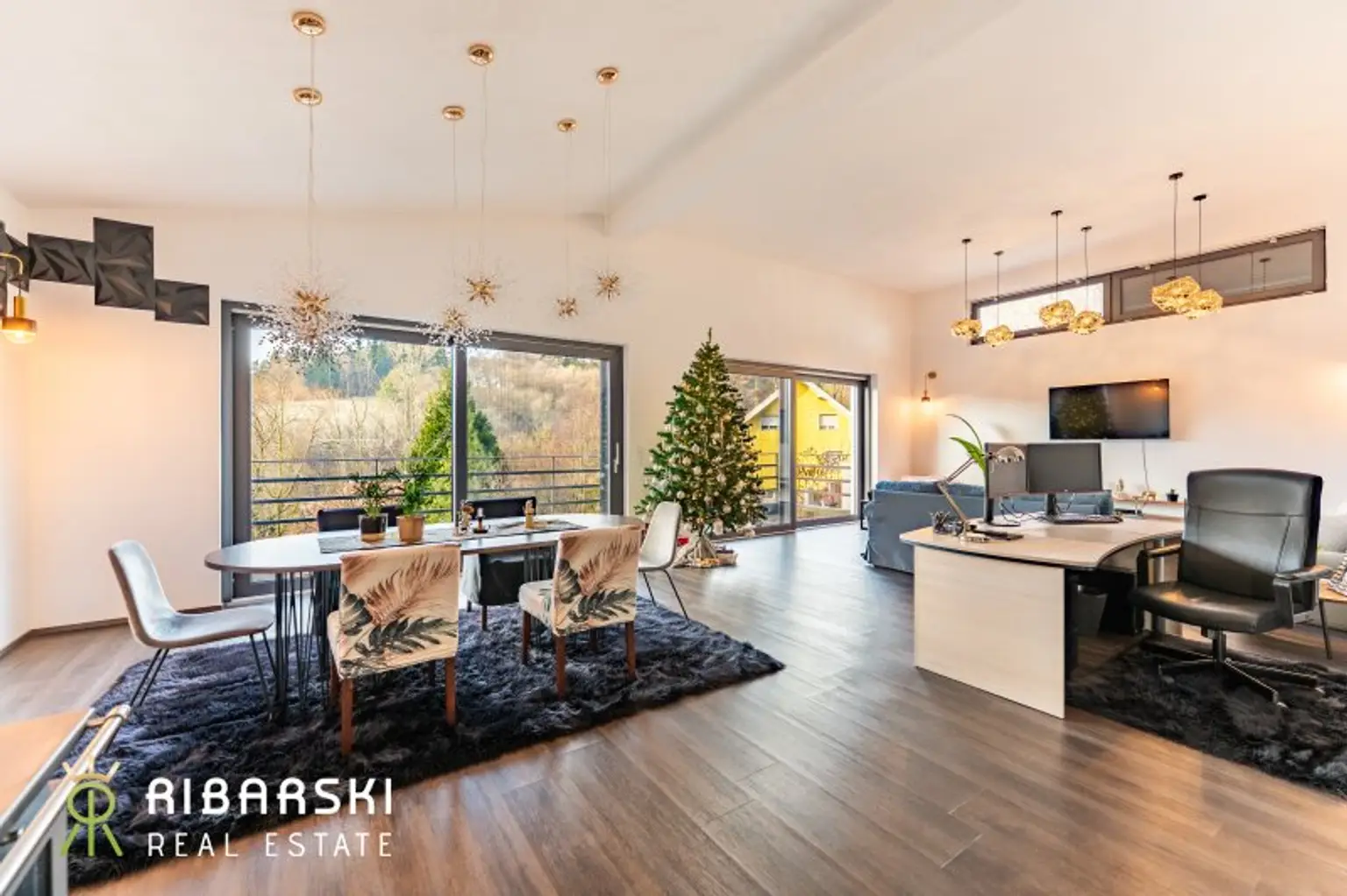 Wohnzimmer/Esszimmer