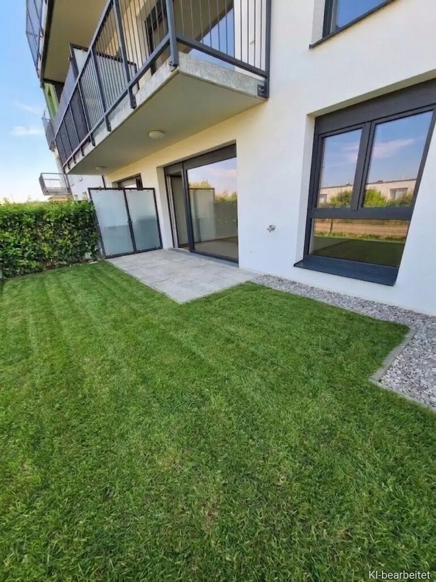 Jetzt den Traum vom Eigenheim erfüllen - Neubau: Ca. 54 m² Wohnung mit ca. 28 m² Eigengarten