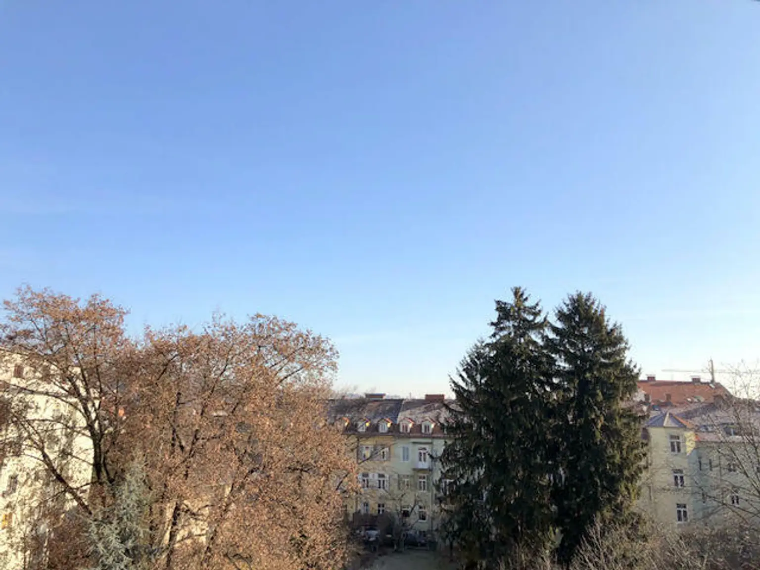 Ausblick hofseitig