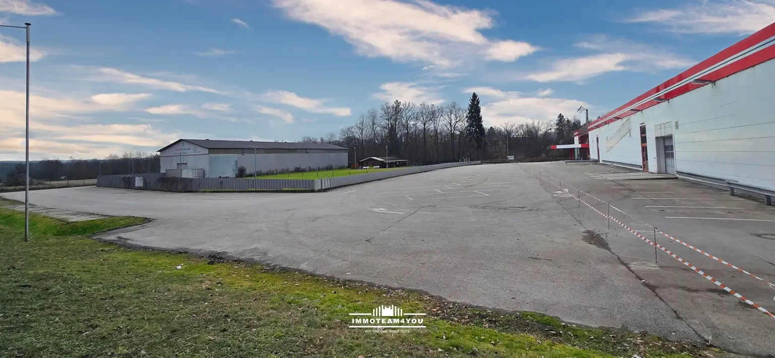 Blick von der Bundesstraße