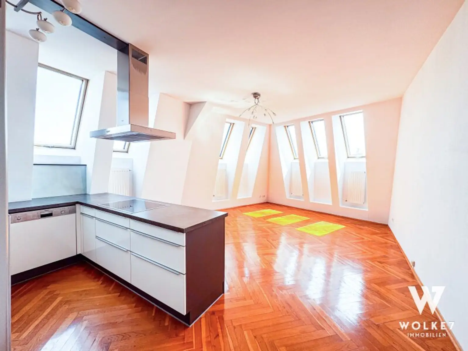 Dachterrassenwohnung mit 360° Panorama | 63m² Dachterasse | Am Spitz