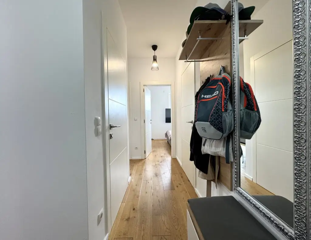 Exklusive 3,5-Zimmer-Gartenwohnung mit direktem Naturteich-Zugang und Süd-West-Loggia in Unterpremstätten bei Graz