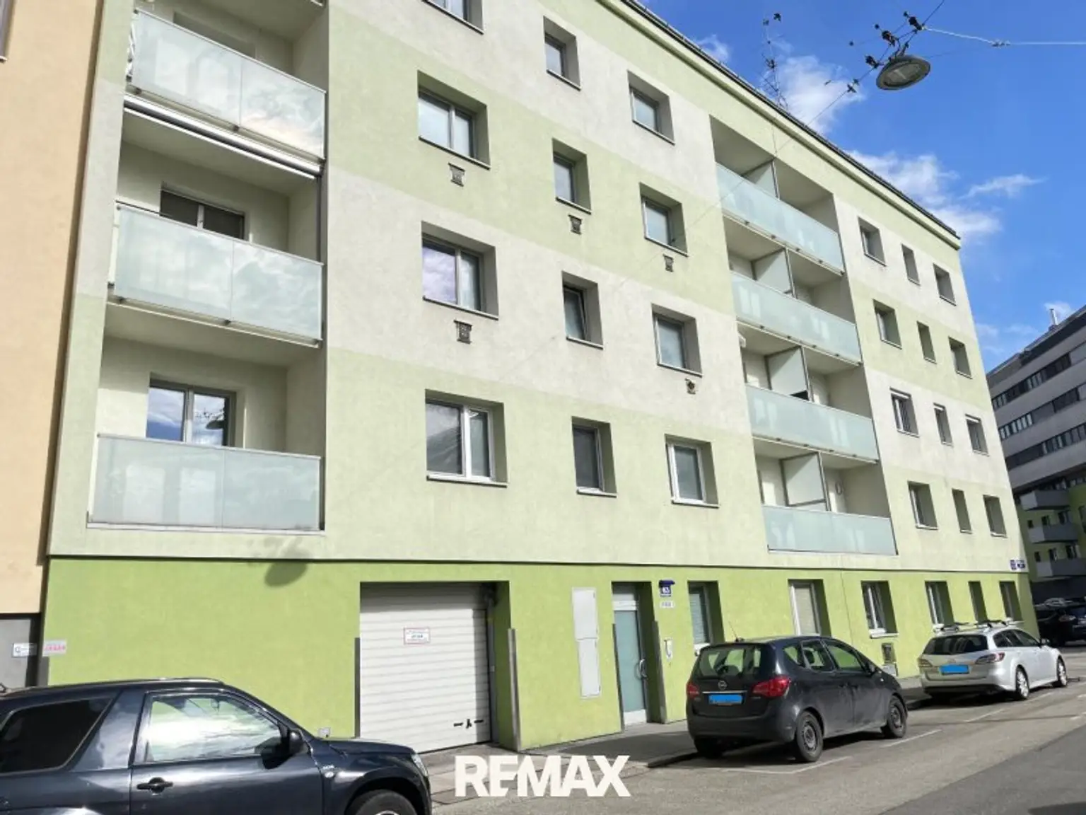 Ansicht Wohnhausanlage