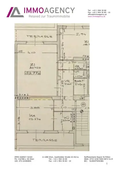 Charmante 2-Zimmer-Wohnung in ruhiger Lage in 1190 Wien