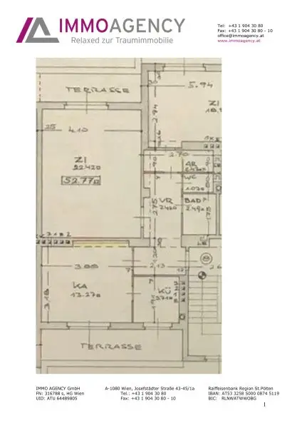 Charmante 2-Zimmer-Wohnung in ruhiger Lage in 1190 Wien