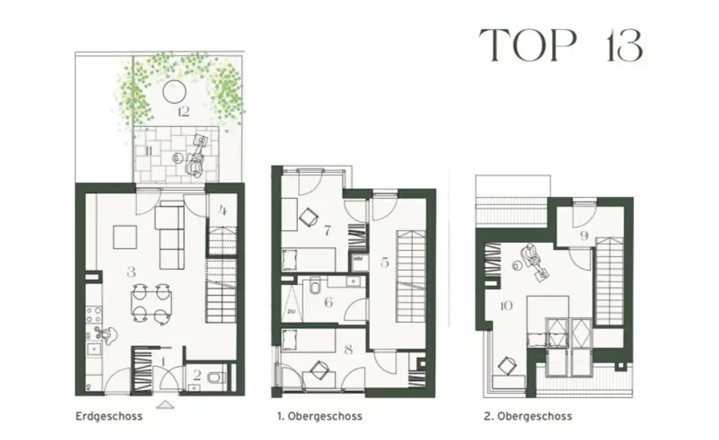 Einmalige Chance: Modernes Townhouse mit zwei Eingängen!