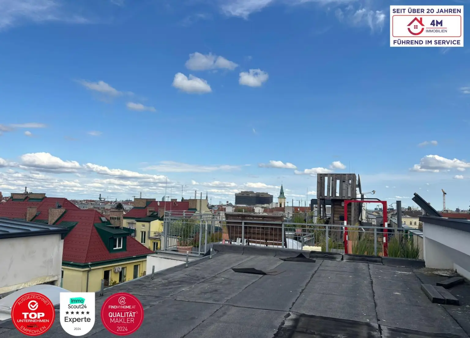 Eigenes exklusives Penthouse mit eigenem Liftzugang und privater 60m² 360° Dachterrasse - in 1170 Wien – Ihr neues Zuhause!