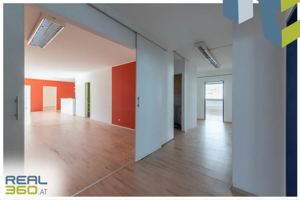 Büro-/Ordinationsfläche mit optimaler Aufteilung in Linz-Zentrum zu vermieten, Teilung der Flächen möglich!