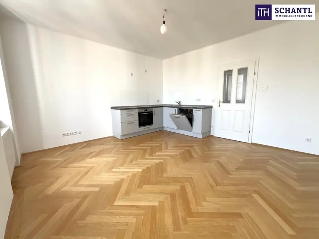 Da ist er – Ihr Wiener Wohntraum! Altbaujuwel im letzten Stock mit Balkon & Klima – jetzt zugreifen!