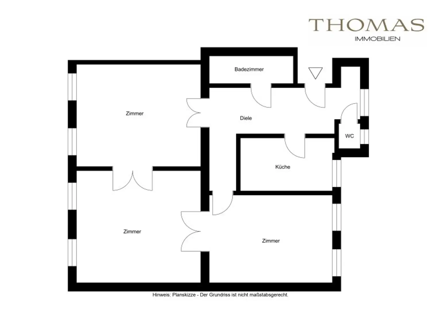 Komplett möblierte Wohnung im beliebten Servitenviertel