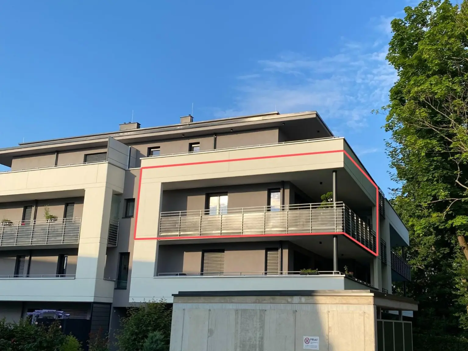 Moderne 2-Zimmer-Wohnung mit XL-Balkon & Tiefgarage in Graz-St. Peter