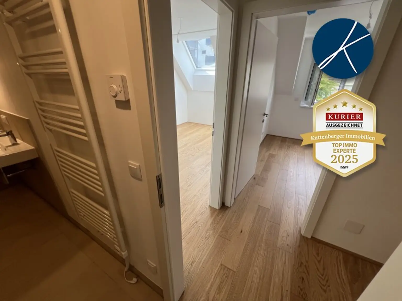 Gut vermietbar für Anleger nähe U6 Erlaaer Straße: Kleines Reihenhaus als Erstbezug mit Garten und Gartenterrasse